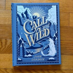 Blue and Gold Decorative Book Cover - Home Wall Decor